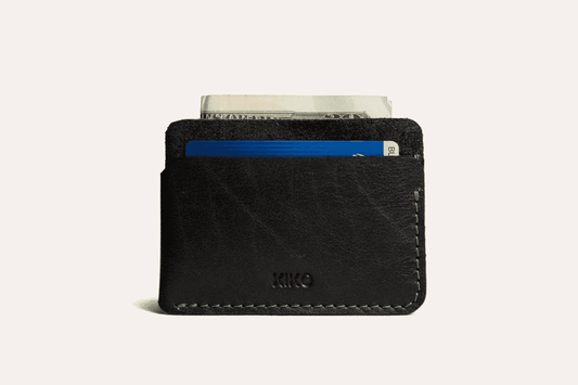 Kiko Leather Triple Pocket Card Case - Kiko - Flyclothing LLC