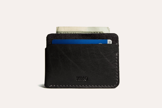 Kiko Leather Triple Pocket Card Case - Flyclothing LLC