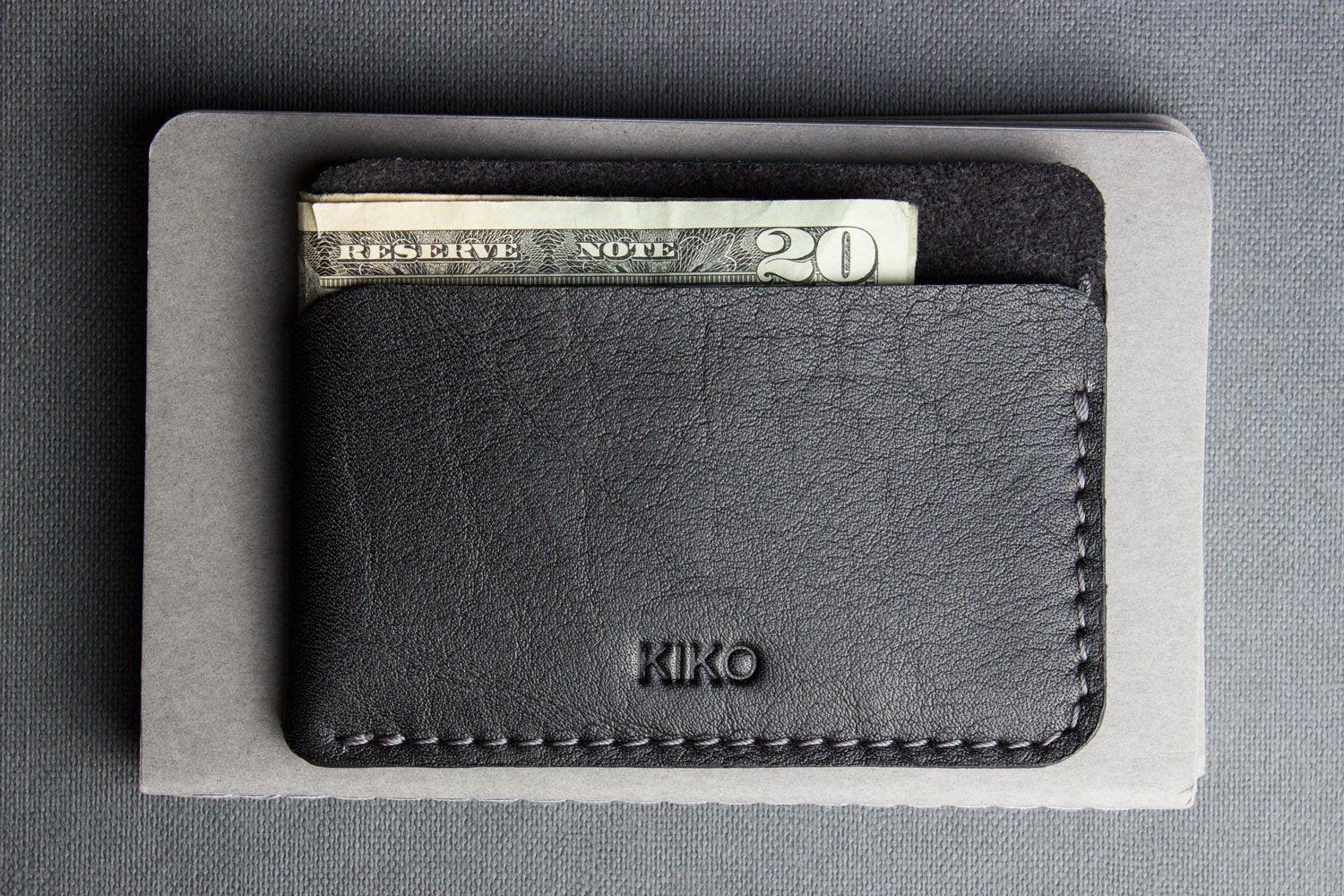 Kiko Leather Triple Pocket Card Case - Flyclothing LLC
