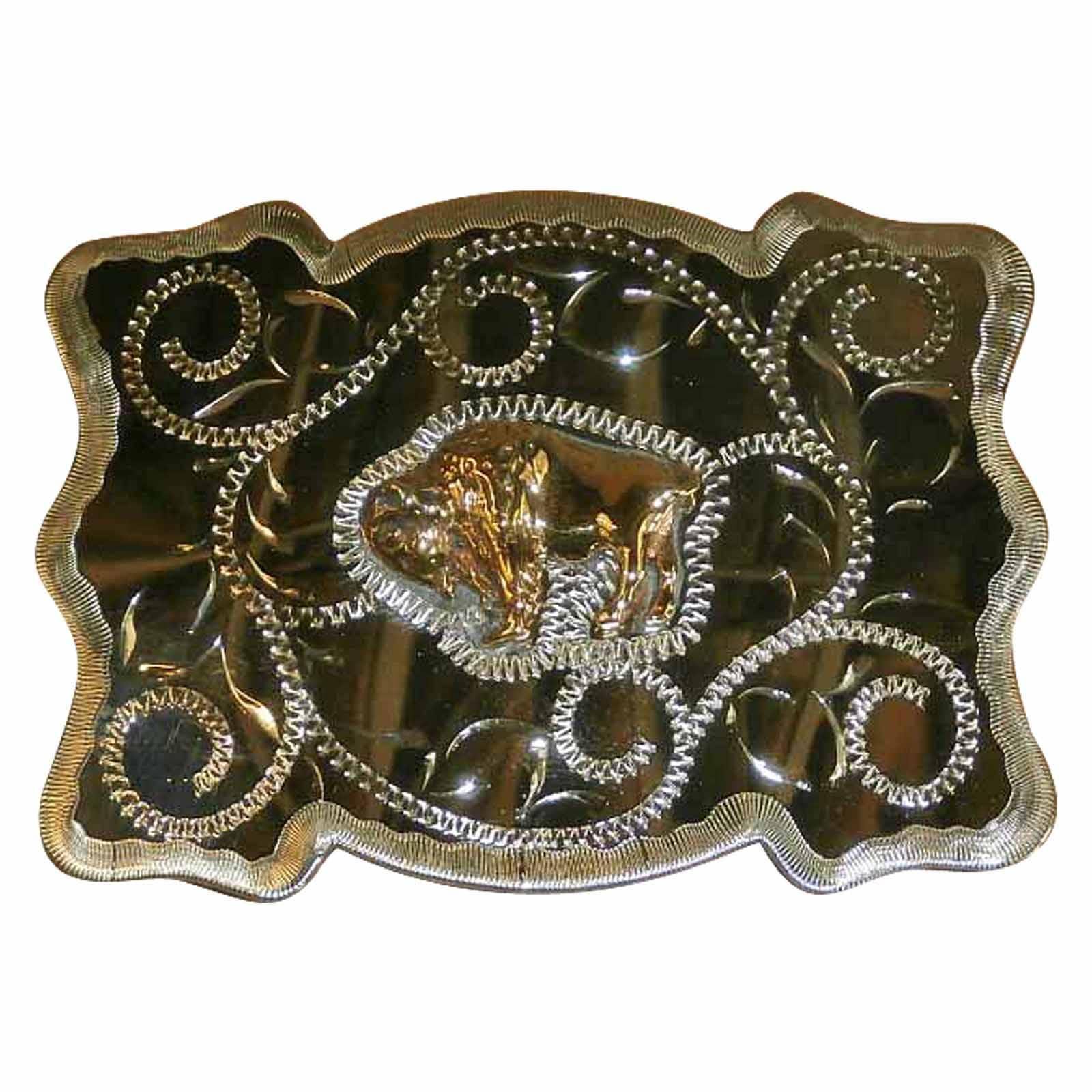 American Bison Western Belt Buckle - Flyclothing LLC