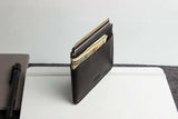 Kiko Leather Triple Pocket Card Case - Kiko - Flyclothing LLC