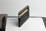 Kiko Leather Triple Pocket Card Case - Kiko
