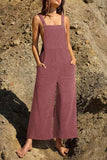 Pocketed Wide Leg Overall - Trendsi - Flyclothing LLC