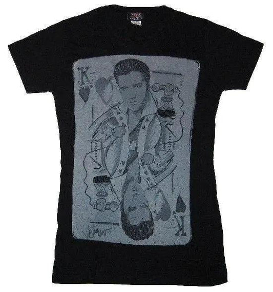 Elvis King of Hearts Tee - Elvis Presley