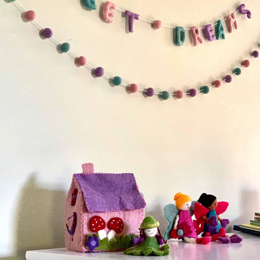 Felted Tiny Dream House - Global Groove - Global Groove