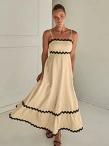 Spaghetti Strap Maxi Dress - Trendsi - Flyclothing LLC