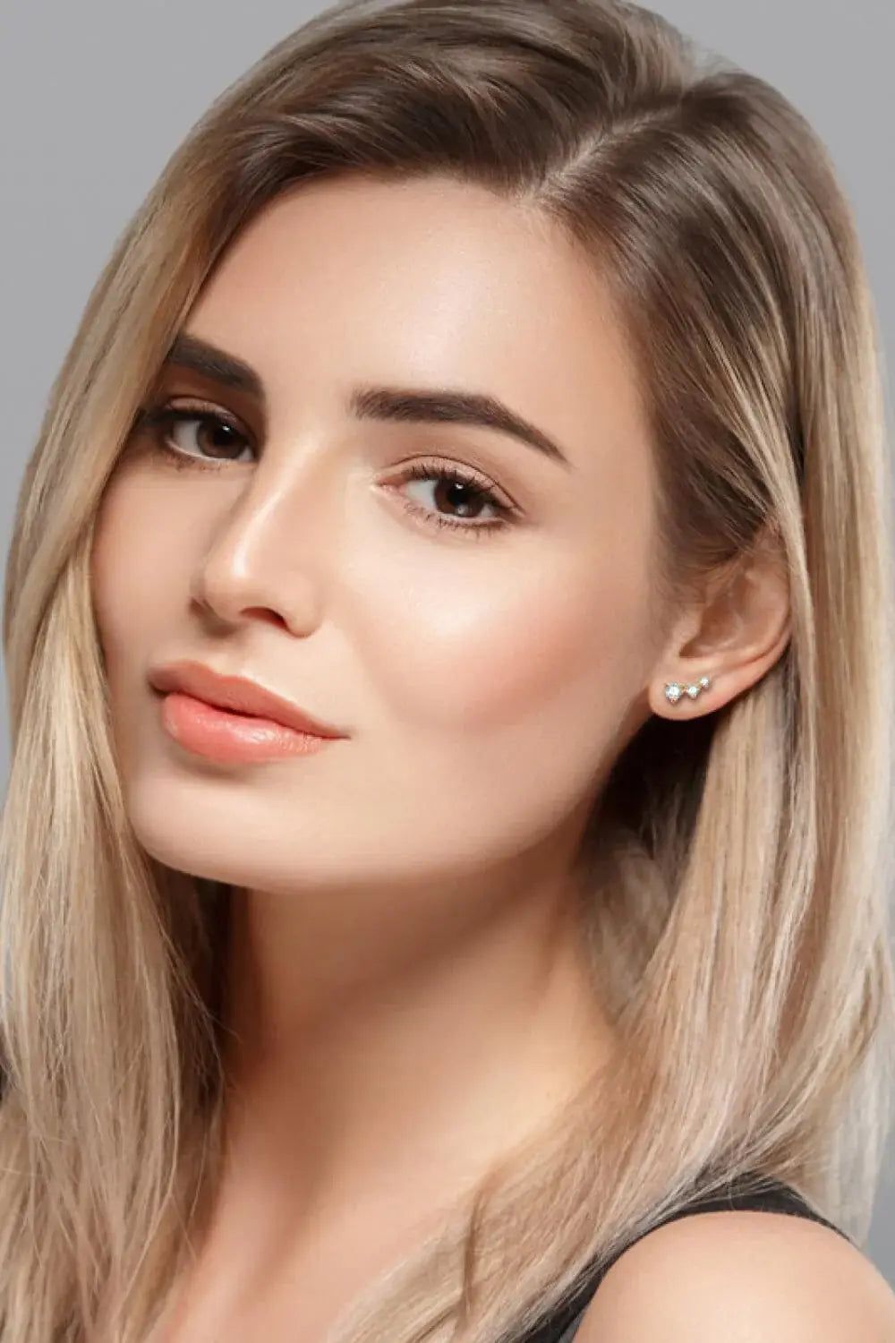 Your Way Moissanite Stud Earrings - Trendsi - Flyclothing LLC