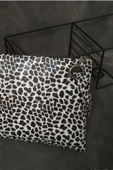 Leopard PU Leather Clutch - Trendsi - Flyclothing LLC