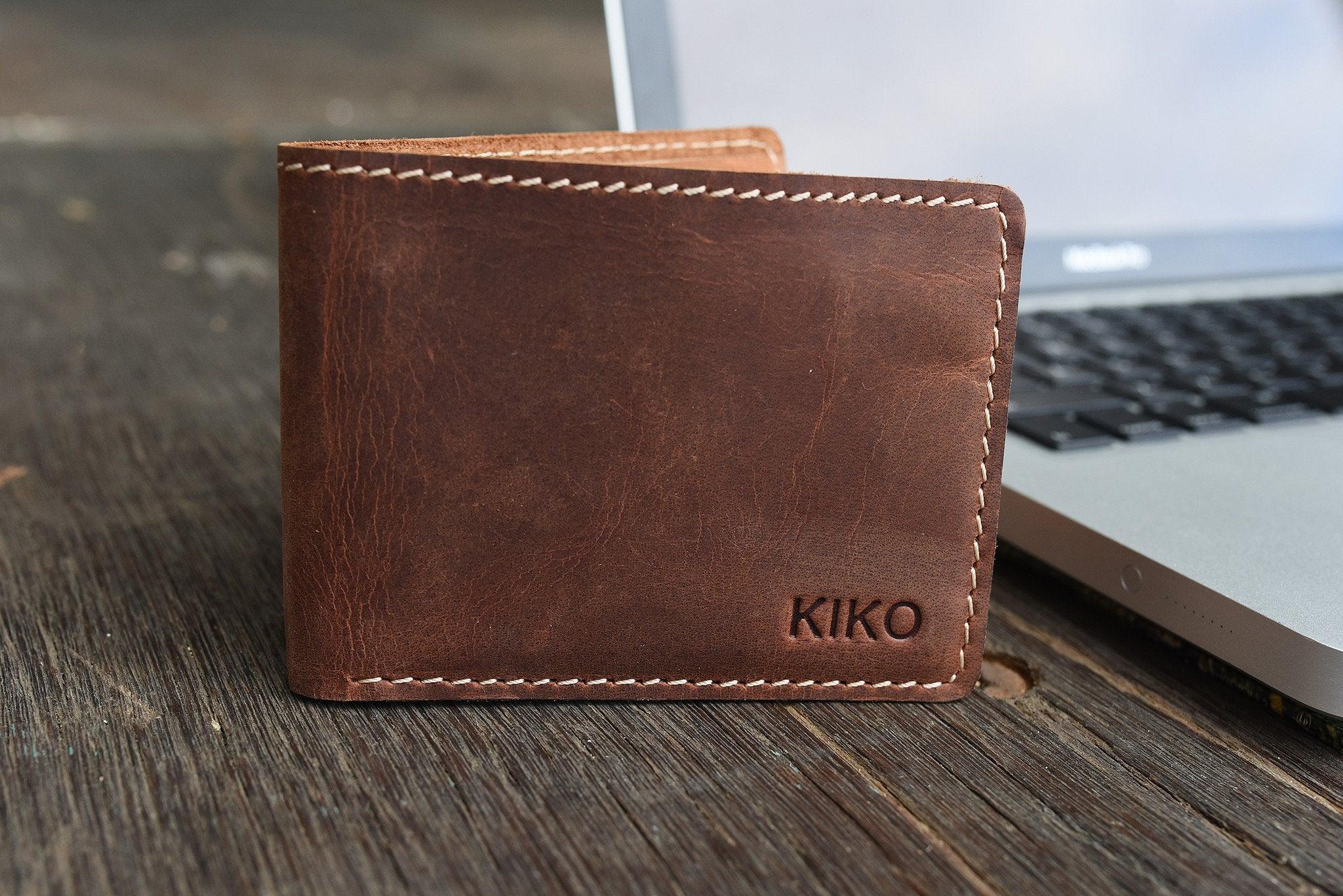 Kiko Leather Coin Bifold - Flyclothing LLC