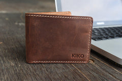 Kiko Leather Coin Bifold - Kiko
