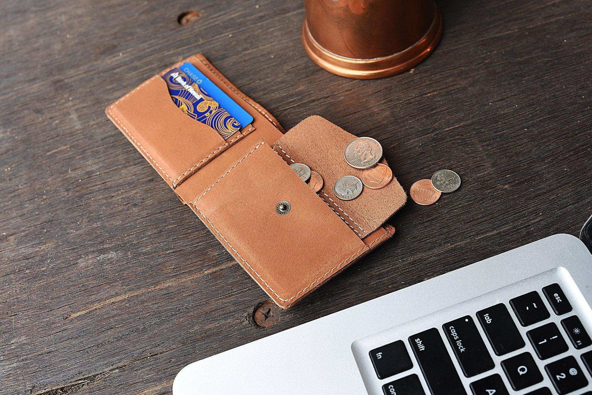 Kiko Leather Coin Bifold - Kiko - Flyclothing LLC