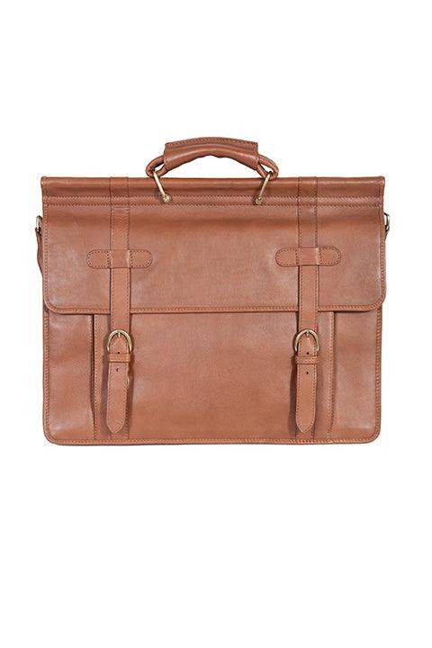 Scully BROWN ROMA OVERNIGHT (H164) - Scully Leather - Flyclothing LLC