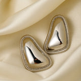 Stainless Steel Stud Earrings - Trendsi