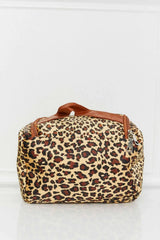 Printed Makeup Bag with Strap - Trendsi - Flyclothing LLC