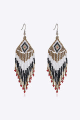 Beaded Dangle Earrings - Trendsi - Flyclothing LLC