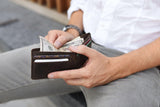 Kiko Leather Step Up Wallet - Kiko