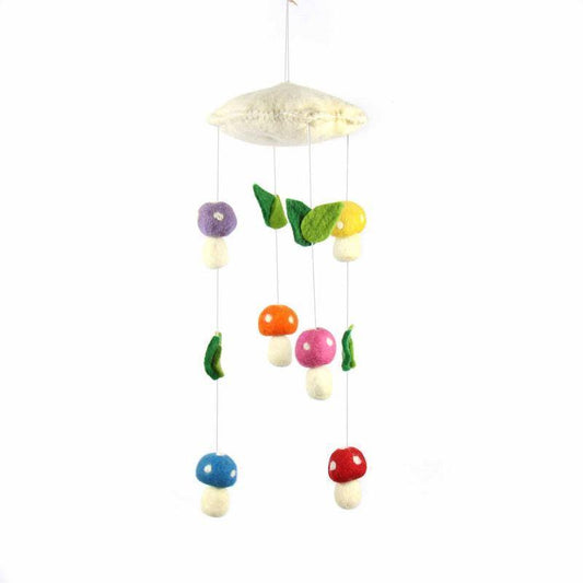 Felt Mushroom Mobile - Global Groove - Global Groove
