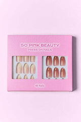 SO PINK BEAUTY Press On Nails 2 Packs - Trendsi - Flyclothing LLC