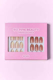 SO PINK BEAUTY Press On Nails 2 Packs - Trendsi - Flyclothing LLC