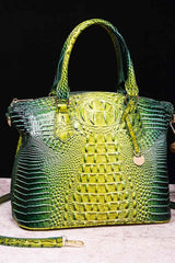 Gradient PU Leather Handbag - Trendsi - Flyclothing LLC