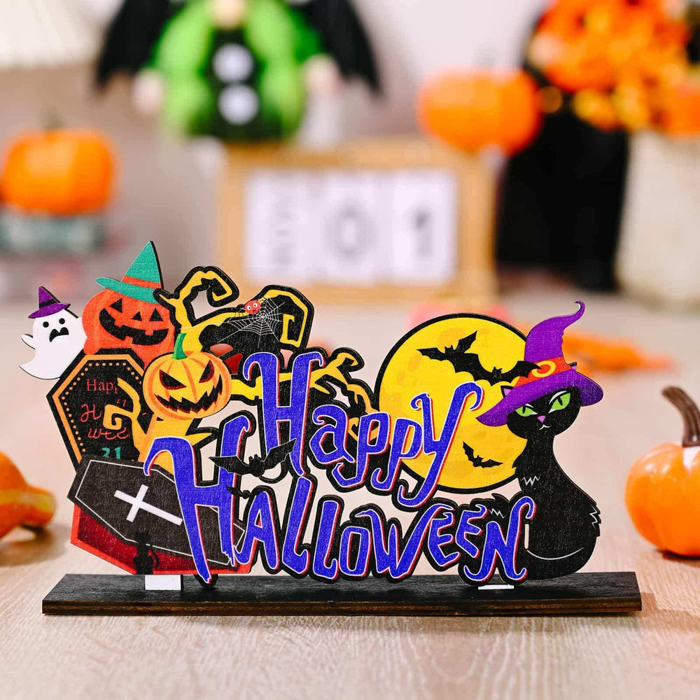 Assorted 2-Piece Halloween Element Ornaments - Trendsi - Flyclothing LLC