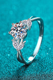 Come With Me 1 Carat Moissanite Ring - Trendsi