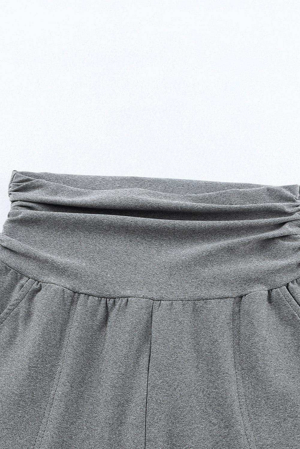 High-Rise Wide Waistband Joggers - Trendsi - Flyclothing LLC