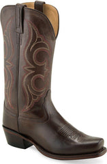 Old West Brown Womens Medium Square Toe Boots - Flyclothing LLC