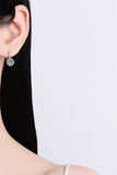 4 Carat Moissanite 925 Sterling Silver Earrings - Trendsi