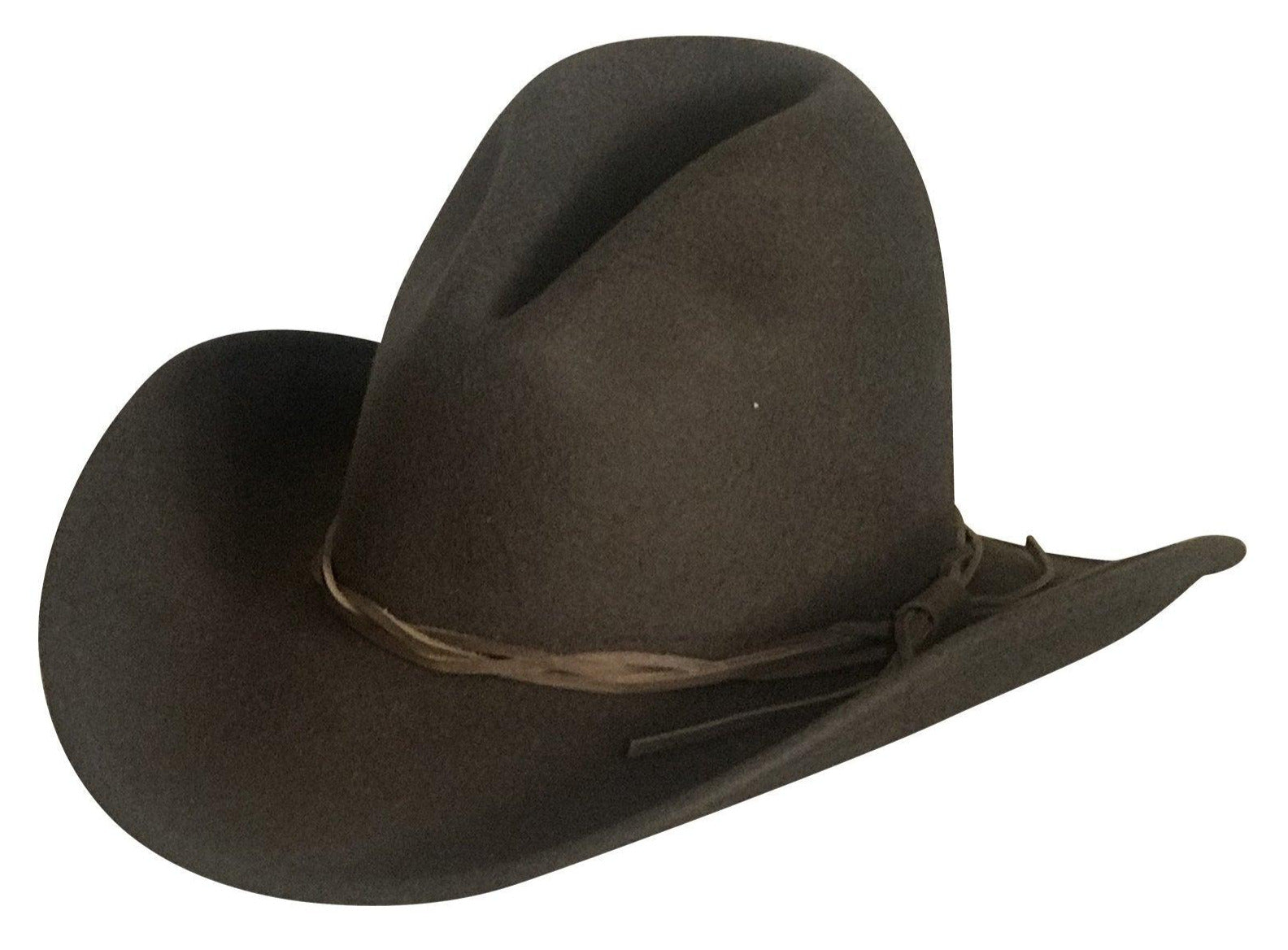 Lonesome Gus Brown Premium 100% Wool Western Cowboy Hat - Flyclothing LLC