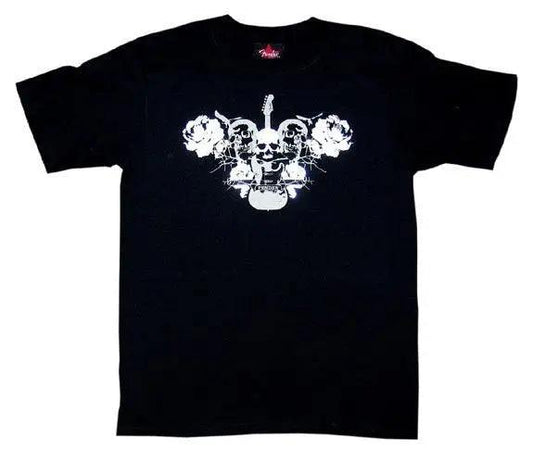 Fender Skull & Roses T-Shirt - Fender Clothing