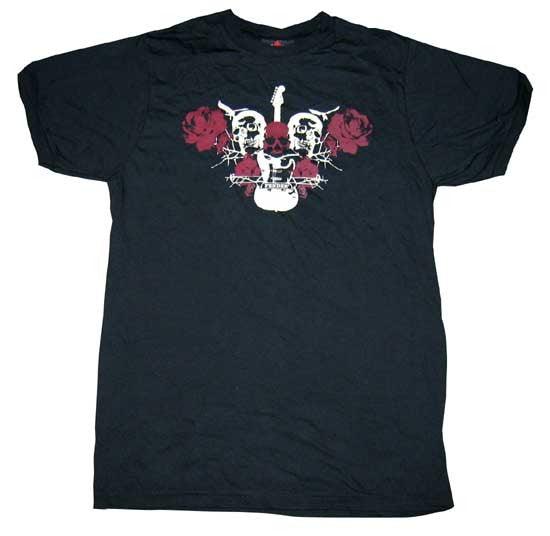 Fender Skull & Roses T-Shirt - Flyclothing LLC