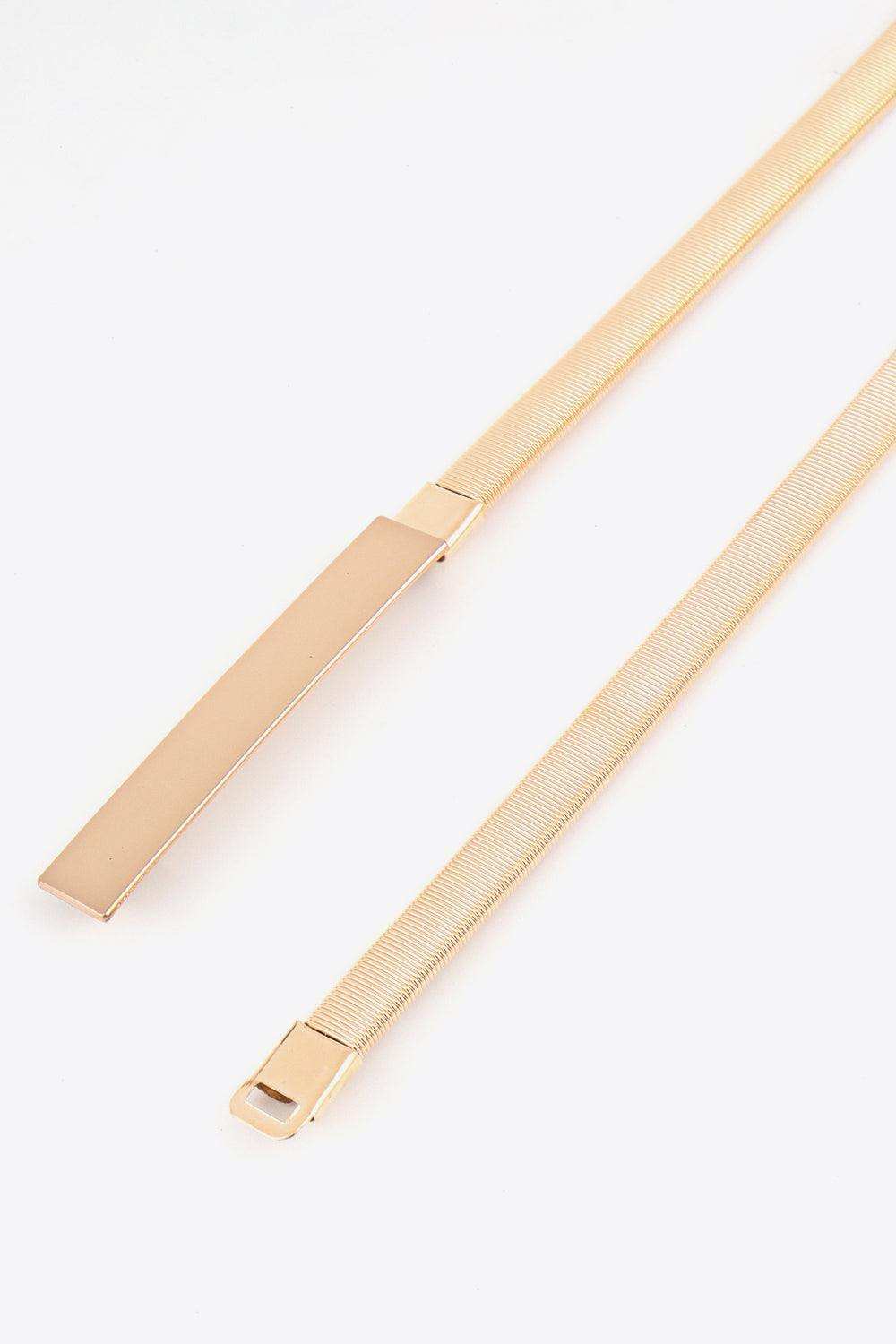 Elastic Iron Skinny Belt - Trendsi - Flyclothing LLC