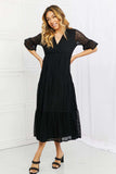 P & Rose Lovely Lace Full Size Tiered Dress - Trendsi
