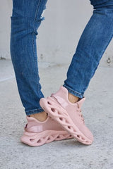 Forever Link Mesh Breathable Platform Athletic Shoes - Trendsi