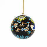 Handpainted Elephant & Bird Ornaments, Set of 2 - Asha Handicrafts - Flyclothing LLC