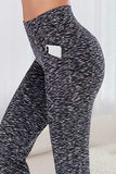 Pocketed High Waist Active Pants - Trendsi - Flyclothing LLC