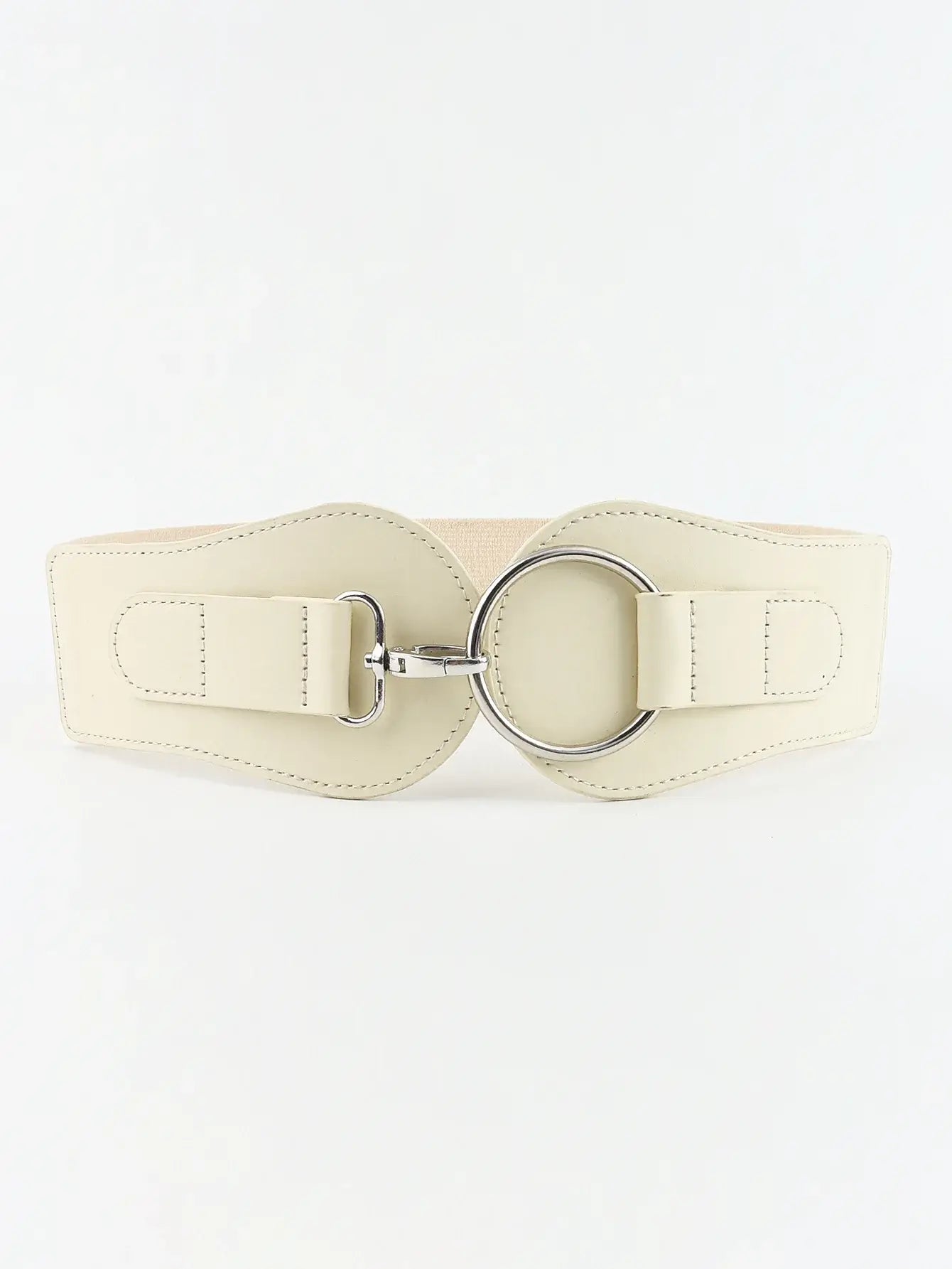 PU Elastic Wide Belt - Trendsi - Flyclothing LLC