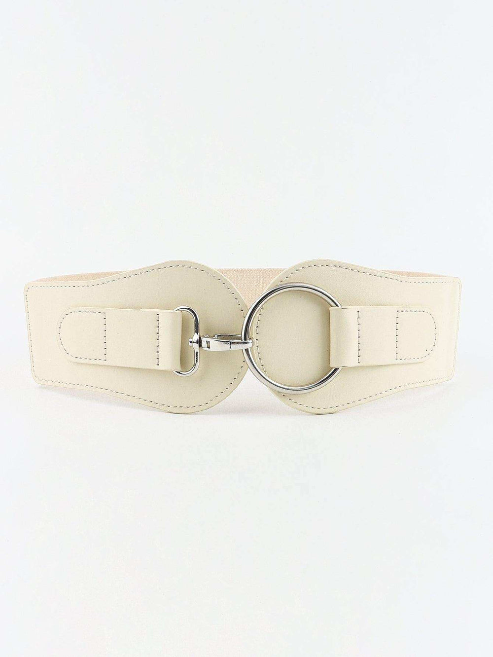 PU Elastic Wide Belt - Trendsi - Flyclothing LLC