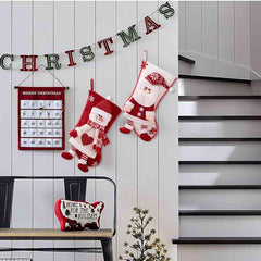 Christmas Stocking Hanging Widget - Trendsi