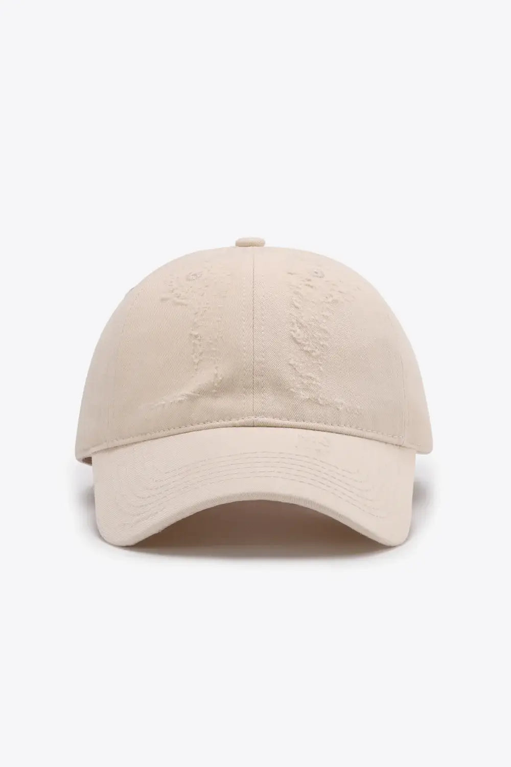 Distressed Adjustable Baseball Cap - Trendsi - Flyclothing LLC
