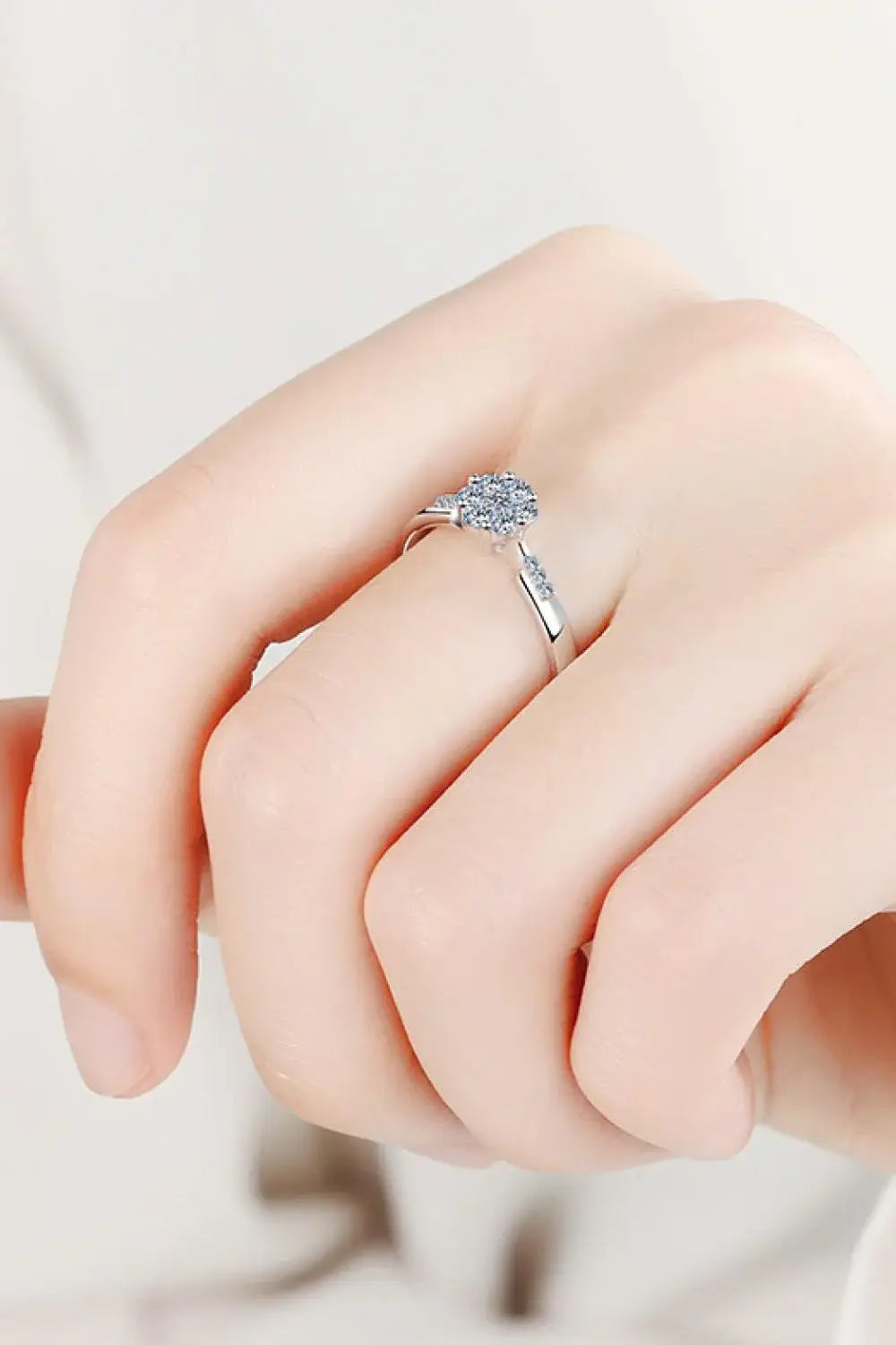 Create Your Dream Life Moissanite Ring - Trendsi - Flyclothing LLC
