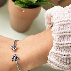 Honeybee Cuff Bracelet - Asha Handicrafts