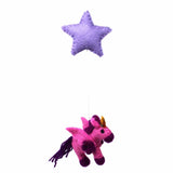 Felt Unicorn Mobile - Global Groove - Global Groove