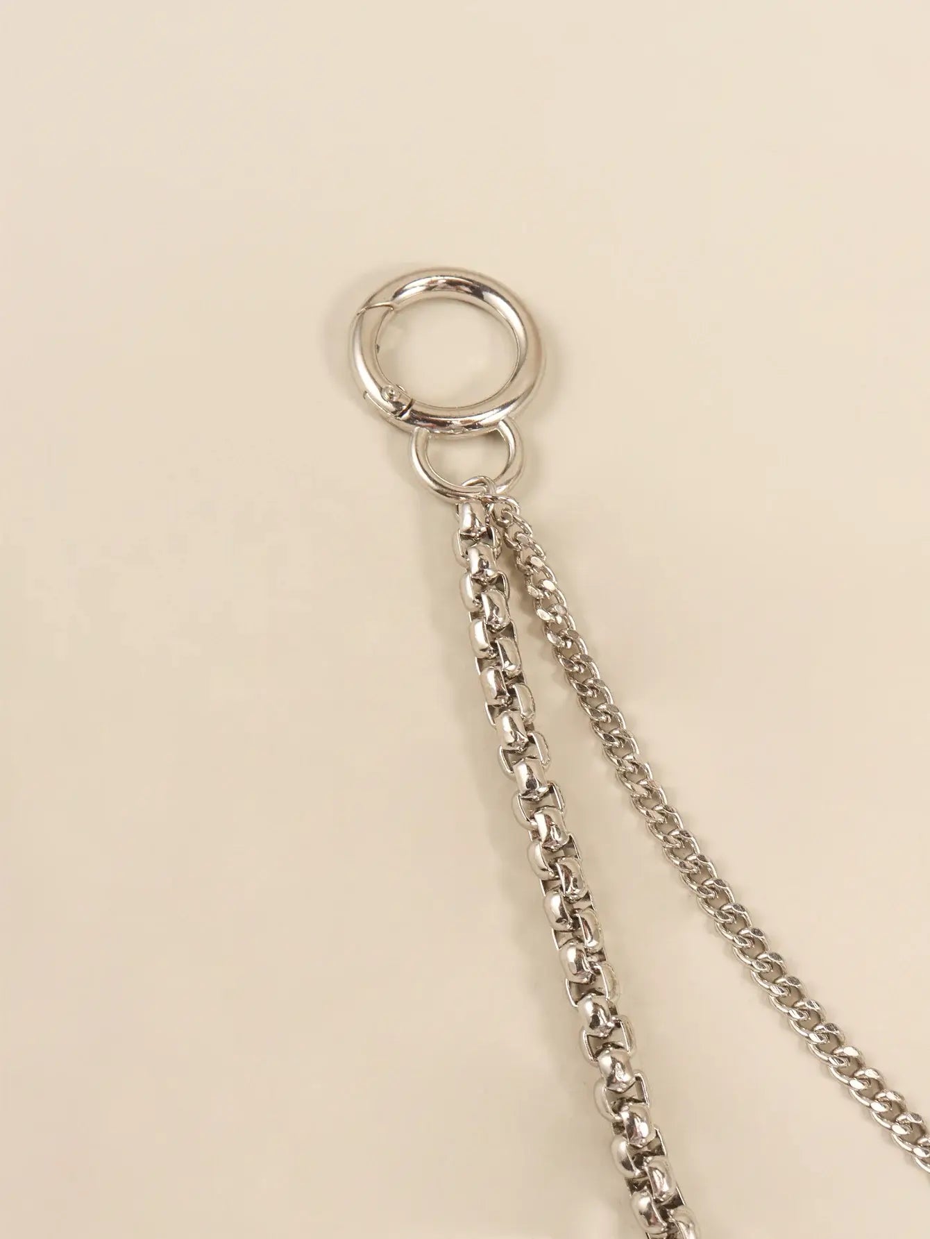 Double-Layered Metal Chain Belt - Trendsi - Flyclothing LLC