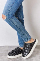 Melody Puffer Plush Slippers - Trendsi - Flyclothing LLC