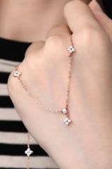 Moissanite 925 Sterling Silver Necklace - Trendsi - Flyclothing LLC