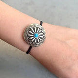 Turquoise Round Shape Hair Rope - Trendsi - Flyclothing LLC