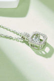 Moissanite 925 Sterling Silver Necklace - Trendsi - Flyclothing LLC