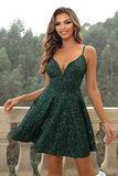 Sequin Spaghetti Strap Dress - Trendsi - Flyclothing LLC